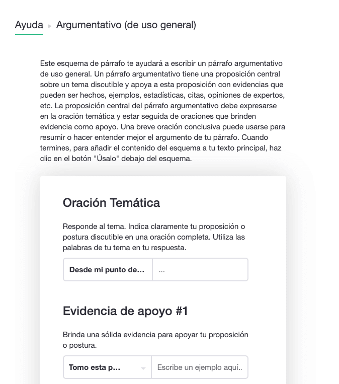Muestra de la aplicación 2